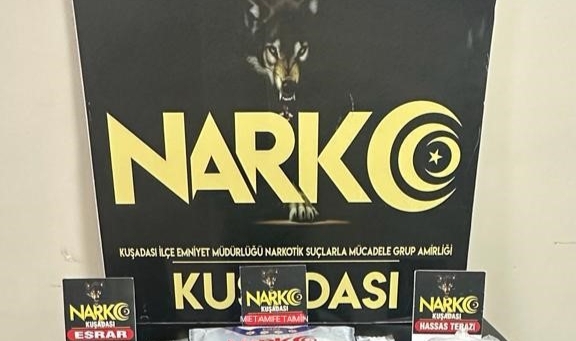 Aydın’da uyuşturucu operasyonu!