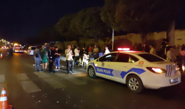 Aydın'da zincirleme kazada motokurye öldü