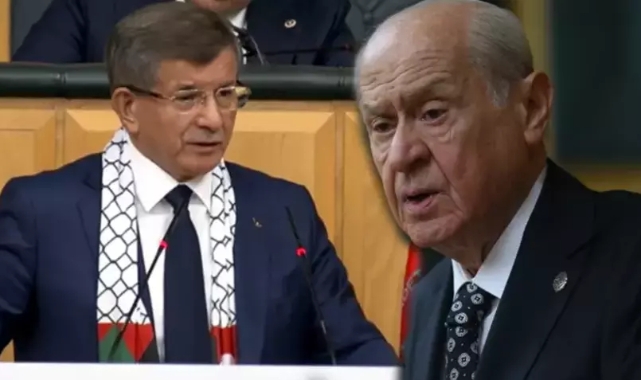Bahçeli ve Davutoğlu, Gazze için görüşecek