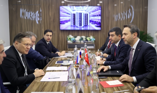Bakan Bayraktar, Rosatom Başkanı Lihaçev ile görüştü