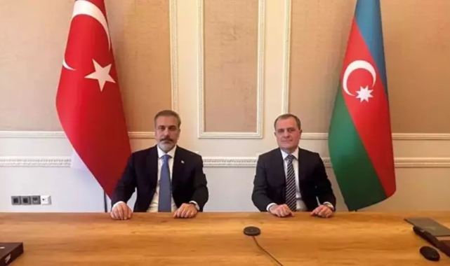 Bakan Fidan, Azerbaycanlı mevkidaşı Bayramov ile görüştü