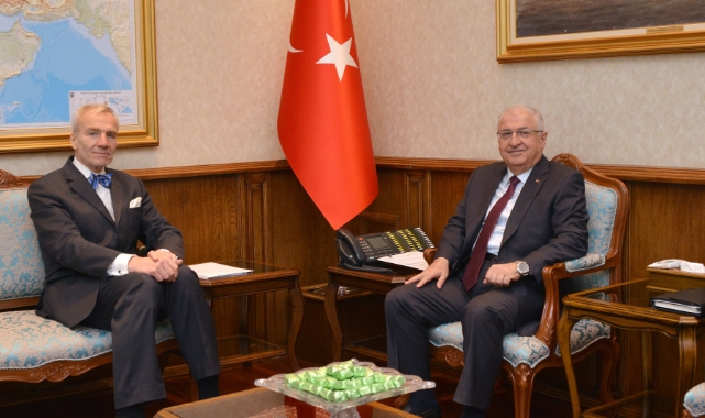 Bakan Güler, Estonya Büyükelçisi Reinart’ı kabul etti