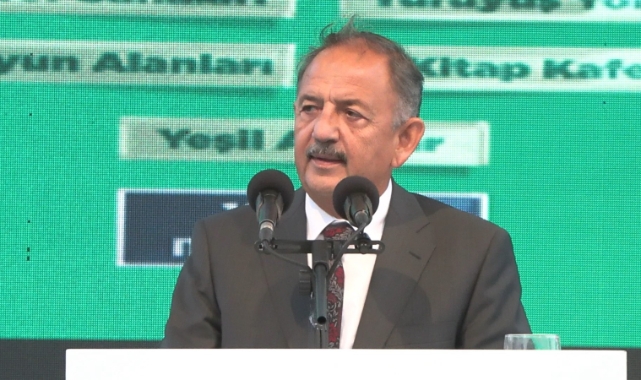 Bakan Özhaseki: "Allah'ın izniyle huzur içerisinde yaşayacağız"