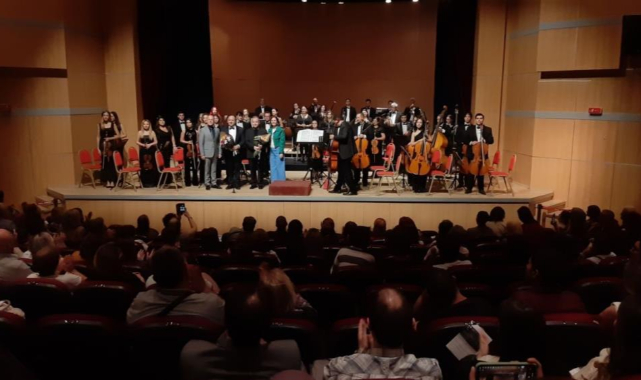 Balkan Senfoni Orkestrası konseri yoğun ilgiyle izlendi