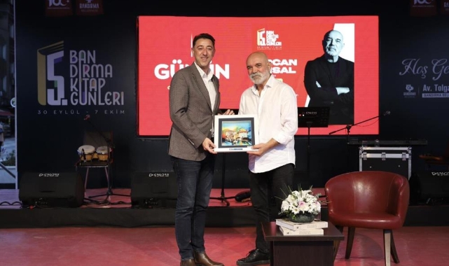 Bandırma Kitap Günleri’nin konuğu Ercan Kesal oldu