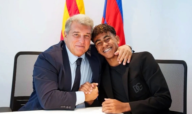 Barcelona, genç yıldızıyla sözleşme yeniledi