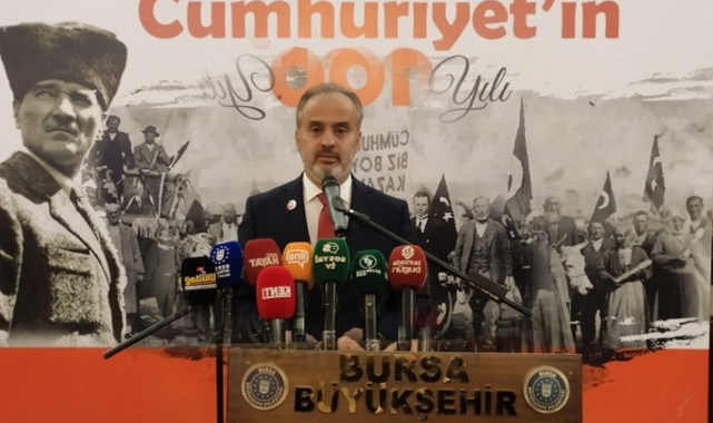 Başkan Aktaş açıkladı! Bursa'da yüzüncü yıl için özel kutlama
