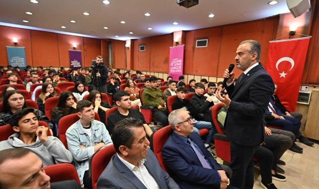 Başkan Aktaş, öğrencilere tecrübelerini aktardı