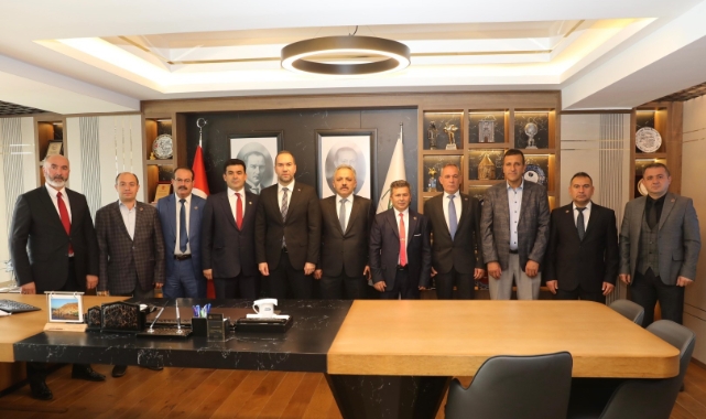 Başkan Özdemir, muhtarları ağırladı