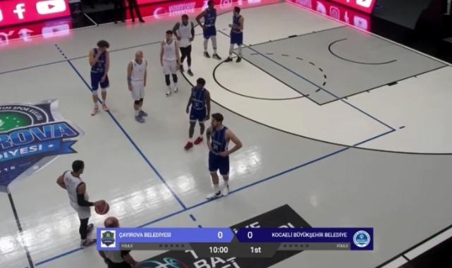 Basketbol maçında İsrail protesto edildi