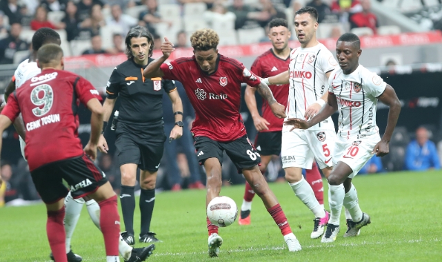 Beşiktaş, Gaziantep FK'yı mağlup etti