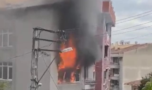 Binada yangın çıktı: 4 yavru kedi telef oldu