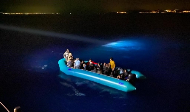 Bodrum'da 21 düzensiz göçmen yakalandı
