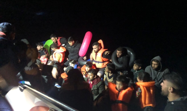 Bodrum'da 40 düzensiz göçmen yakalandı