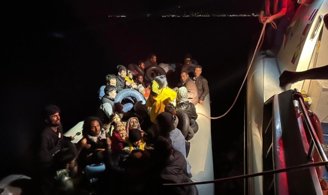 Bodrum’da 49 kaçak göçmen yakalandı
