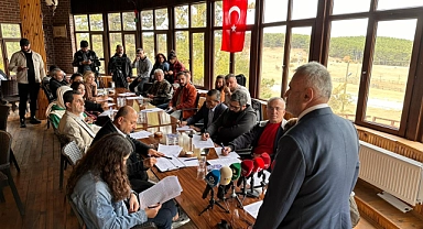 Bursa basını Kocayayla'da Başkan Mehmet Keskin'le buluştu