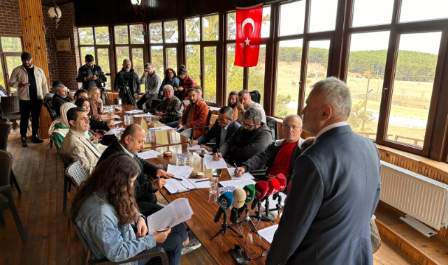 Bursa basını Kocayayla'da Başkan Mehmet Keskin'le buluştu