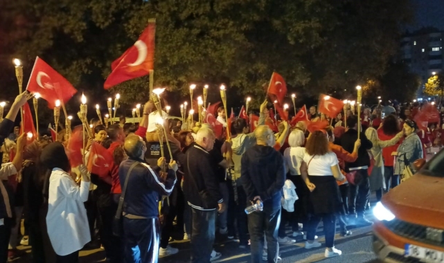Bursa, Cumhuriyet’in 100’üncü yılı için yürüdü