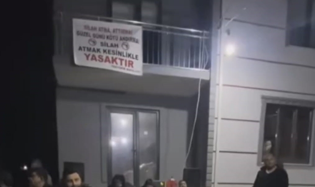 İnegöl'deki düğünde silahlı maganda korkuttu