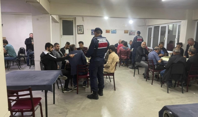 Bursa'da jandarmadan huzur ve güven uygulaması!