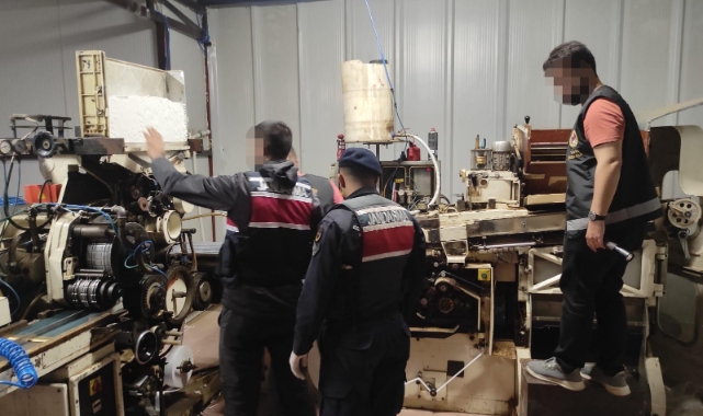 Bursa'da kaçakçılar şehre sigara fabrikası kurmuş!