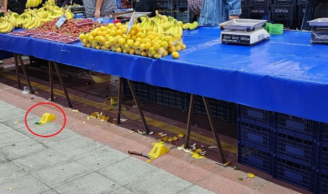 Bursa'daki semt pazarında kavga kanlı bitti!