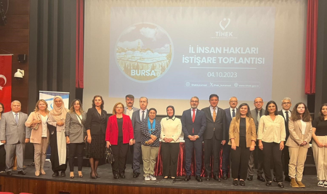 Bursa İl İnsan Hakları İstişare Toplantısı gerçekleştirildi