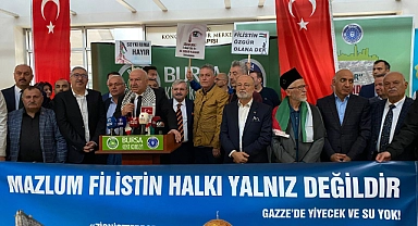 Bursa Kent Konseyi'nden İsrail'e sert tepki!