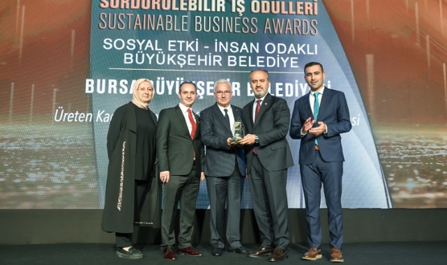 Bursa’ya ‘Sürdürülebilirlik’ ödülü