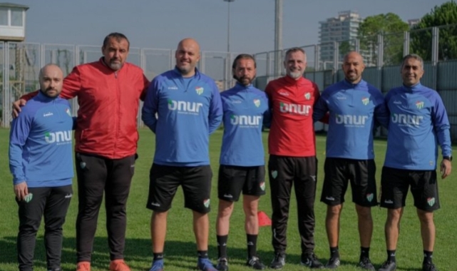 Bursaspor'da teknik heyet belli oldu