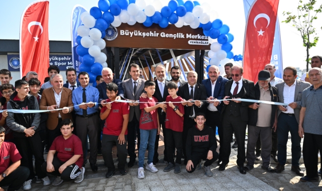 Büyükşehir’den gençlere bir tesis daha