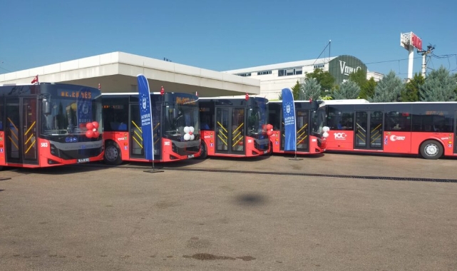 Büyükşehir'in hizmet filosu güçleniyor!