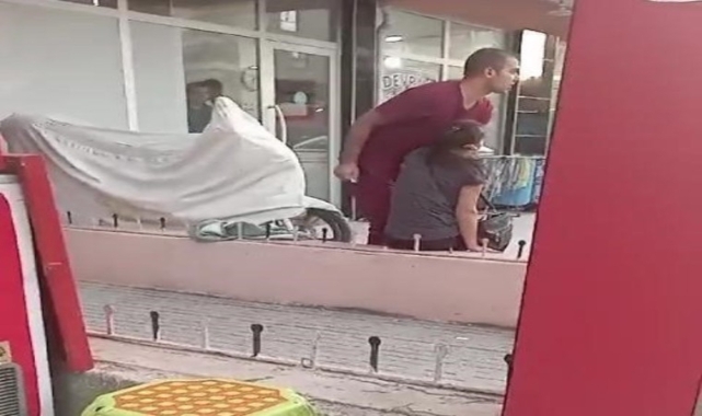 Cani koca eşine dehşeti yaşattı!