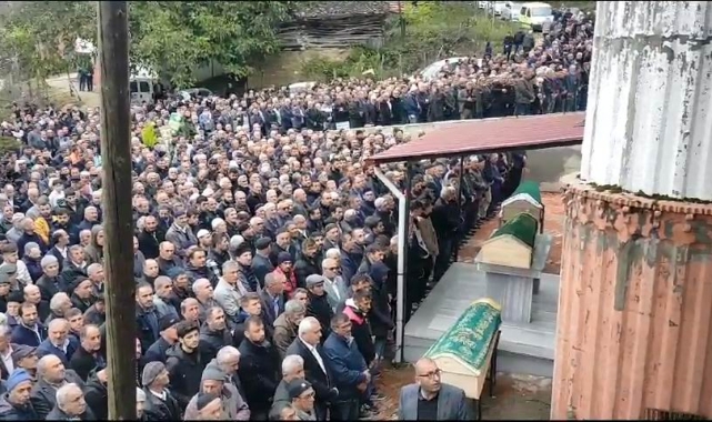 Cenaze dönüşü korkunç kazada ölenler toprağa verildi