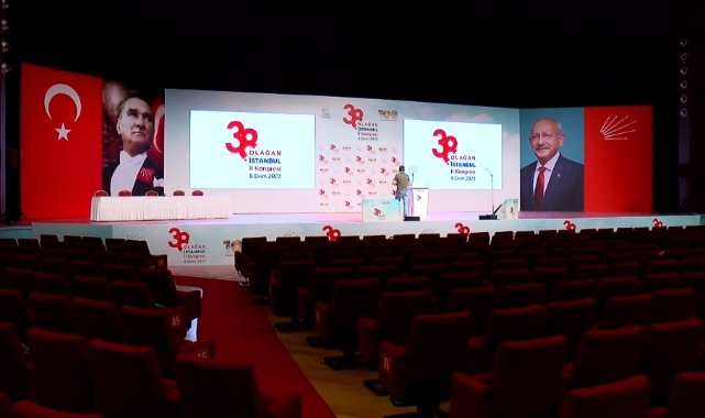 CHP 38. Olağan İstanbul İl Kongresi başladı