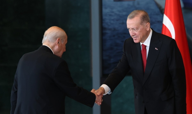Cumhurbaşkanı Erdoğan, Cumhuriyet Bayramı tebriklerini kabul etti