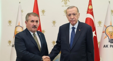 Cumhurbaşkanı Erdoğan, Destici ile görüştü