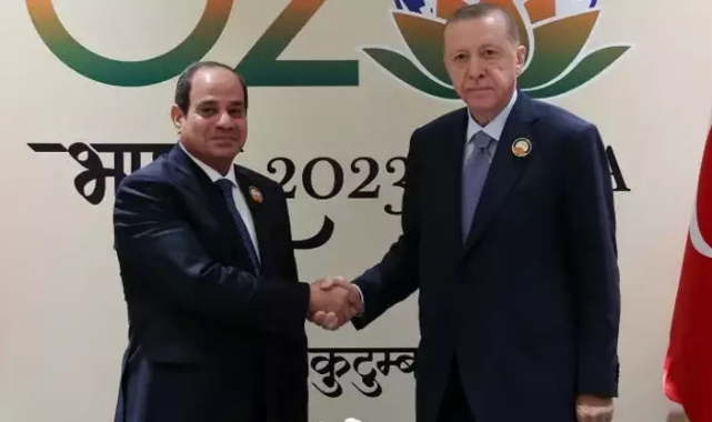 Cumhurbaşkanı Erdoğan, Sisi ile görüştü
