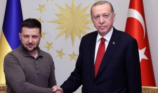 Cumhurbaşkanı Erdoğan, Zelenskiy ile görüştü