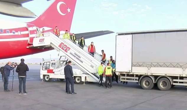 Cumhurbaşkanlığı uçağı Gazze için yola çıkıyor