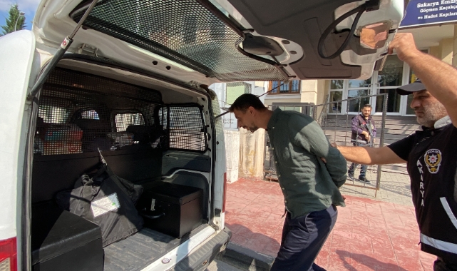 Dehşet saçan koca tutuklandı