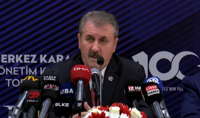 Destici: Türkiye mazlumun yanında, zalimin karşısındadır