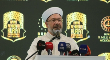 Diyanet İşleri Başkanı Erbaş, Bursa'da icazet törenine katıldı
