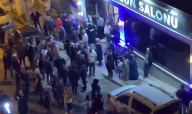 Düğünde çıkan kavga sokağa taştı