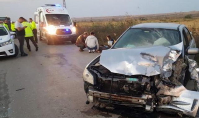 Edirne'de 'dur' ihtarına uymadı 2 polis yaralandı