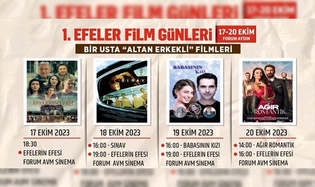 Efeler Film Günleri başlıyor