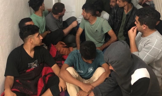 Ekiplerden düzensiz göçmen operasyonu!