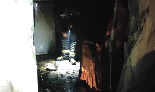 Elazığ’da korkutan yangın