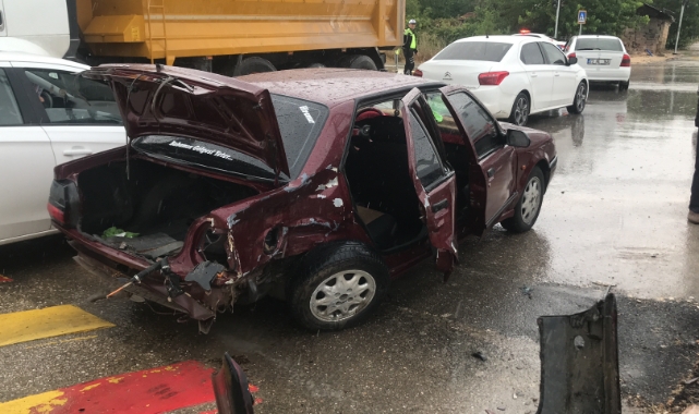Elazığ’da trafik kazası: 8 yaralı