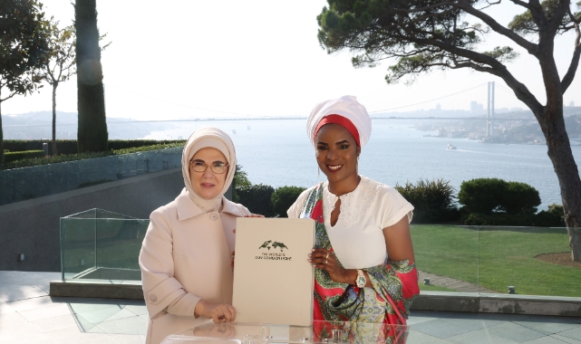 Emine Erdoğan, Burundi Devlet Başkanı'nın eşi ile görüştü